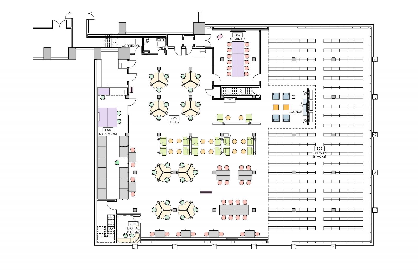 Floor Layouts | Marx Science & Social Science Library