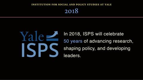 Institution for Social and Policy Studies at Yale – Research, Policy, and Leadership