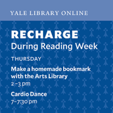 Recharge During Reading Week: Book making and cardio dance