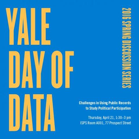 Yale Day of Data Spring Discussion Series